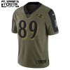 Lasten Baltimore Ravens NFL Pelipaita Mark Andrews 89 Nike 2021 Salute to Service